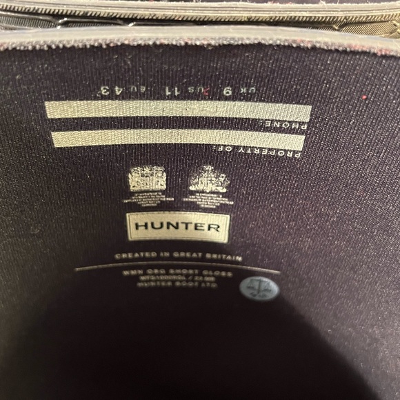 Hunter Dark Grey Winter & Rain Boots - Picture 3 of 3